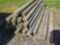 Treated fence posts, 7ft, 4-5in, bid x 47