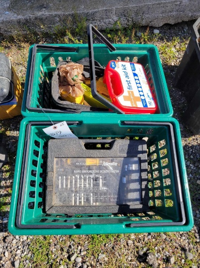 Socket set, first aid, but sets