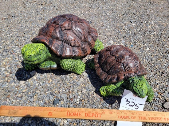 Tortoise statues