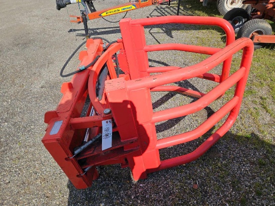 Inter tech QT round bale grapple