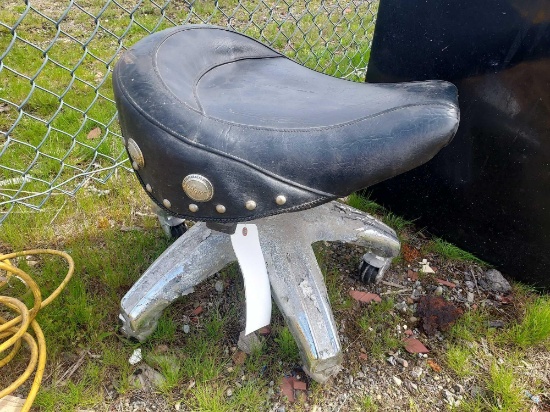 Motorcycle Seat Stool