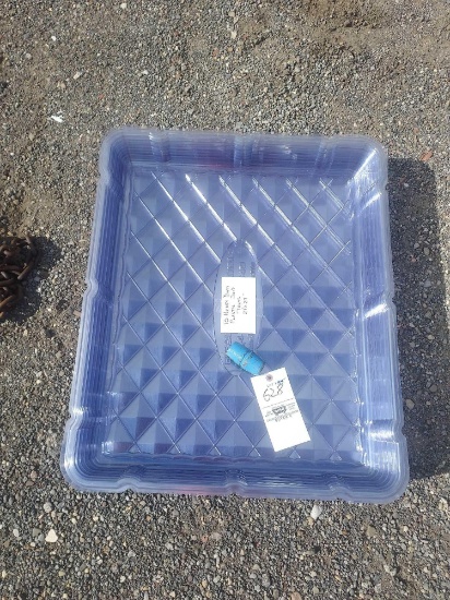 10 Heavy Duty Plastic Drip Trays