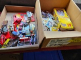 Sports cards, toy cars