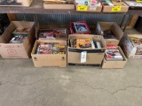 eight boxes, auto hot rod magazines