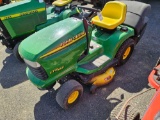 John Deere 166 mower with bagger