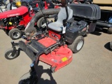 Gravely ZT52HD mower with bagger, runs