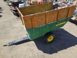 JD 17P lawn trailer