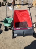 Scotts Seeder Cart, Craftsman 26 In. Lawn Sweep