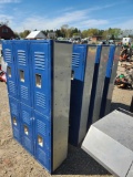 4 Half Size Rayhaven Locker Units