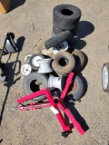 Small Tires, Rims, Stand Pieces