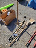 Tamper, shovels, tools