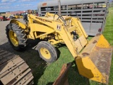 International industrial loader tractor, gas, runs