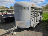 16ft stock trailer, tandem able