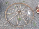 Decorative Wagon Wheel