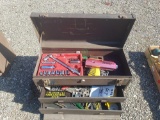 Metal Toolbox & Contents