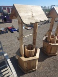 Wooden Decorative Well