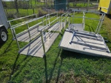 30ft aluminum wheelchair ramp with 5ft landing