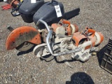 2 Stihl TS350 Super Cement Saws