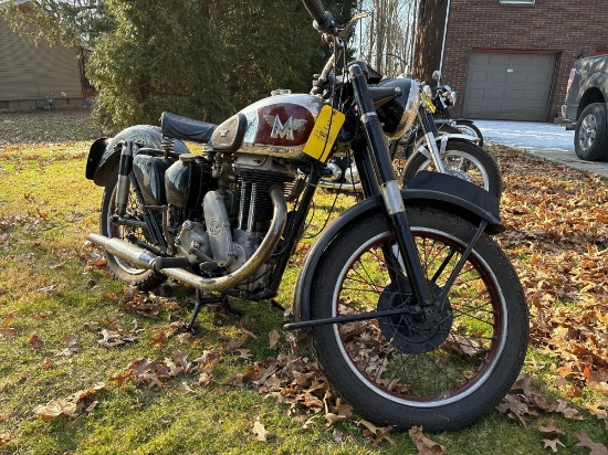 1949 Matchless Motorcycle Model G80