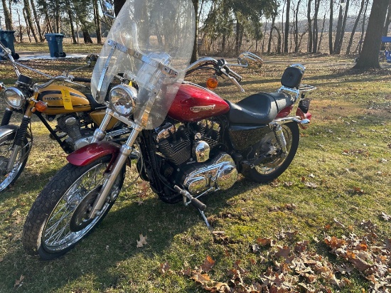 2008 Harley Davidson Motorcycle Model XL1200 Sportster