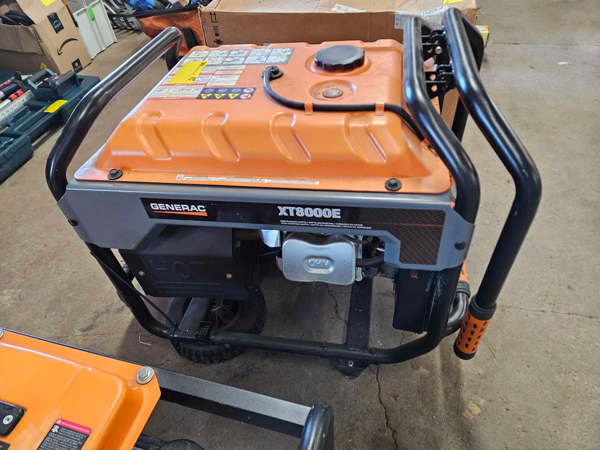Generac XT8000E generator Proxibid