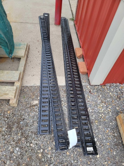 4 Pieces of Trailer tie down track.