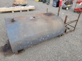 Oil tank with stand and hardware