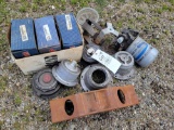 Vintage oil gauges, Vintage fluid gauges, air dryer parts.