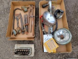 Hand tools, punches, light mounts,