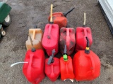 9 Gas Cans