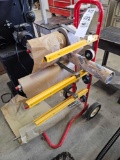 Paper with roller rack