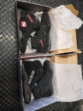 2 pairs new motorsports shoes, size 9.5