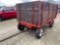 6ft by 10ft hyd grain dump wagon JD gear