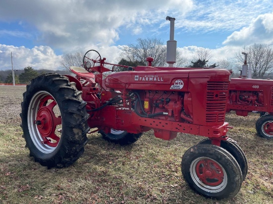 Farmall MTA, NF, Gas, new 14.9-38 rubber