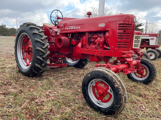 Farmall 400, wide front, Gas, fast hitch, torque amplifier