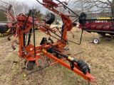 Pequea TT6201 6-Star Wing Fold Turbo Tedder
