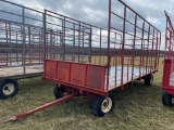 Bale king 8x20 kicker Wagon ext tonque