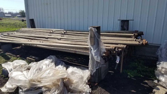 50 pieces 3 in x 20 ft Steel irrigation pipe