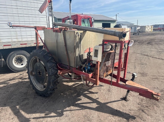 200 gallon Statinless Steel transport water hauler with pump