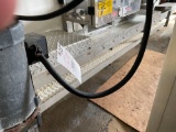 15 ft Stainless steel and poly conveyor, 11 in web