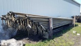20 pieces 3 in x 30 ft Aluminum irrigation pipe with heads