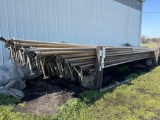 20 pieces 3 in x 30 ft Aluminum irrigation pipe with heads