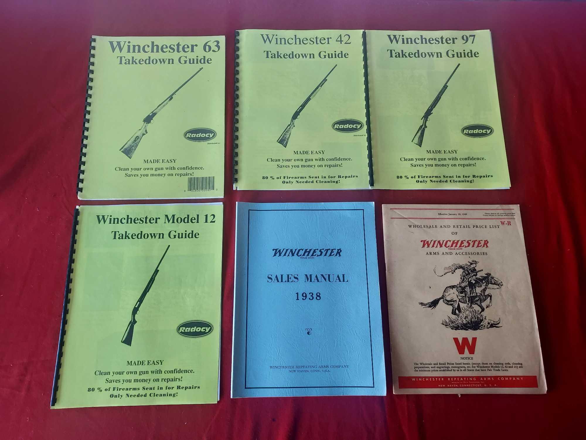 Winchester Takedown Manuals & Vintage Literature Proxibid