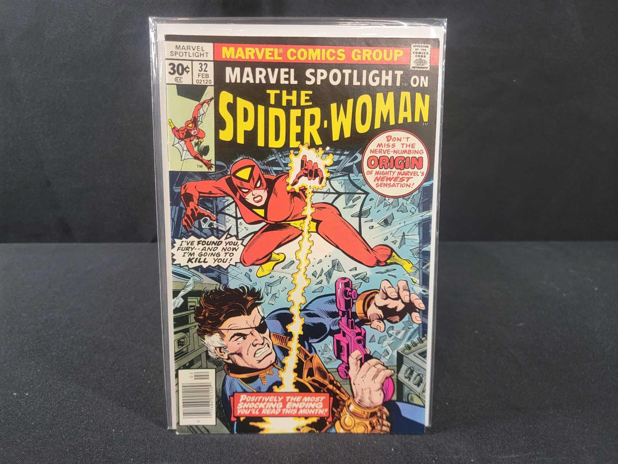 Marvel Spotlight 32 1st SpiderWoman Appearance Proxibid