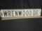 Wrenwood Dr Heavy Sign