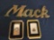 2 Mack Lighters and Mack Emblem