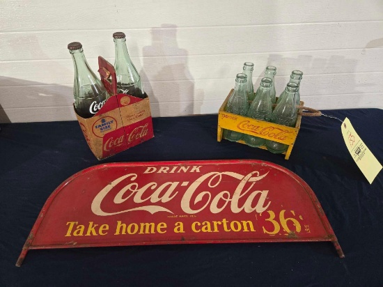 Coca Cola Bottles and Advertising