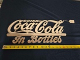Cast Coca Cola Sign