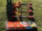 (4) Black and Decker Weed Eaters - (1) Black and Decker Blower