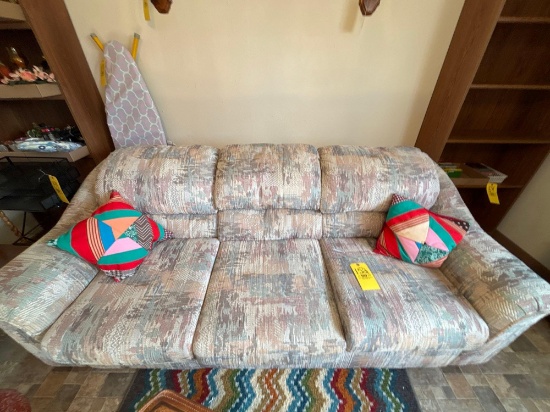 Pull Pit Couch and Ottoman